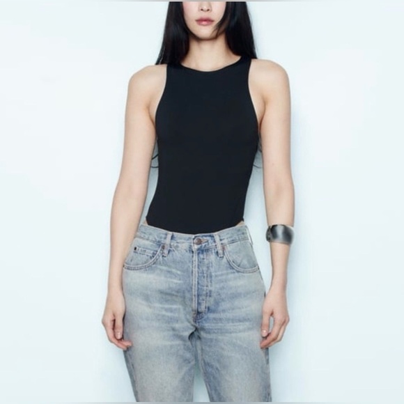 Zara Tops - Zara high neck bodysuit